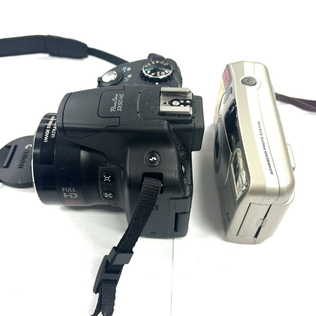 N252 デジタルカメラ フィルムカメラ まとめ Canon キャノン SX50 HS FUJIFILM EPION260Z ジャンク品 中古 訳あり_画像3