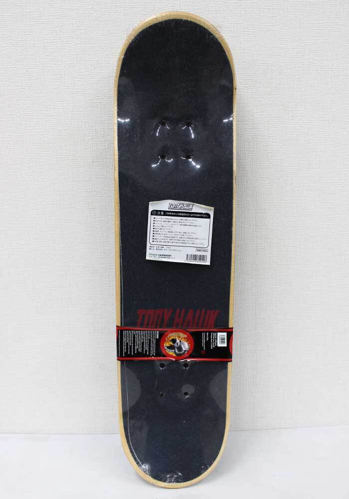 スケートボード 完成品 コンプリートセット スケボー トニーホーク 31×7.75 メープル ABEC5 ブラックの画像2