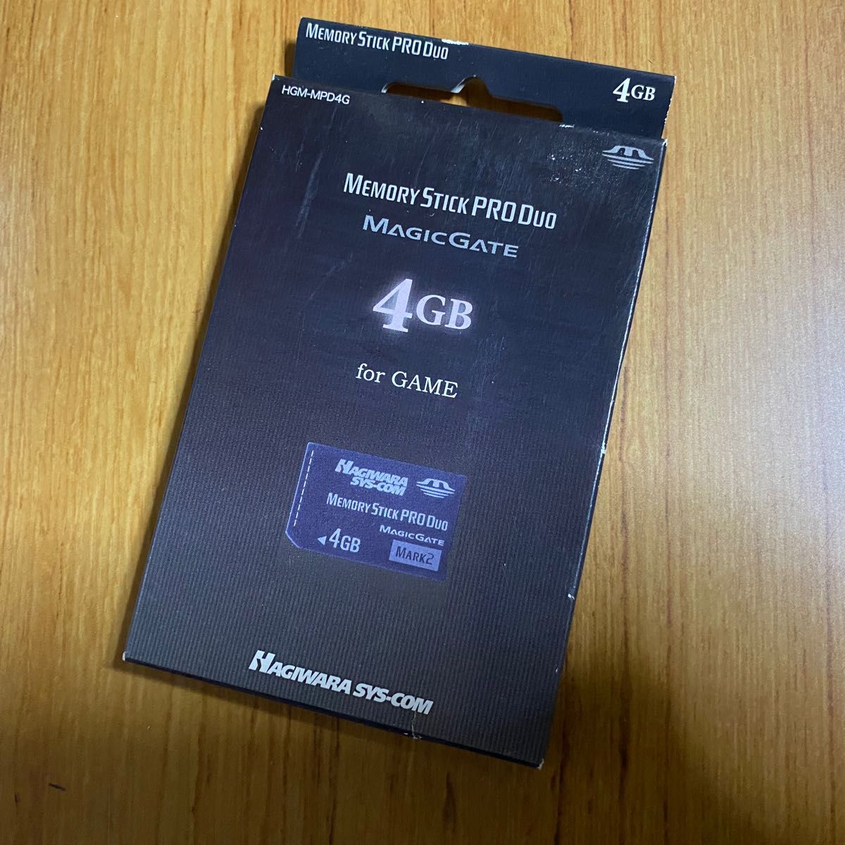 新品未使用　ハギワラシスコム　PSP Memory Stick PRO Duo メモリースティック　4GB  HGM-MPP4G