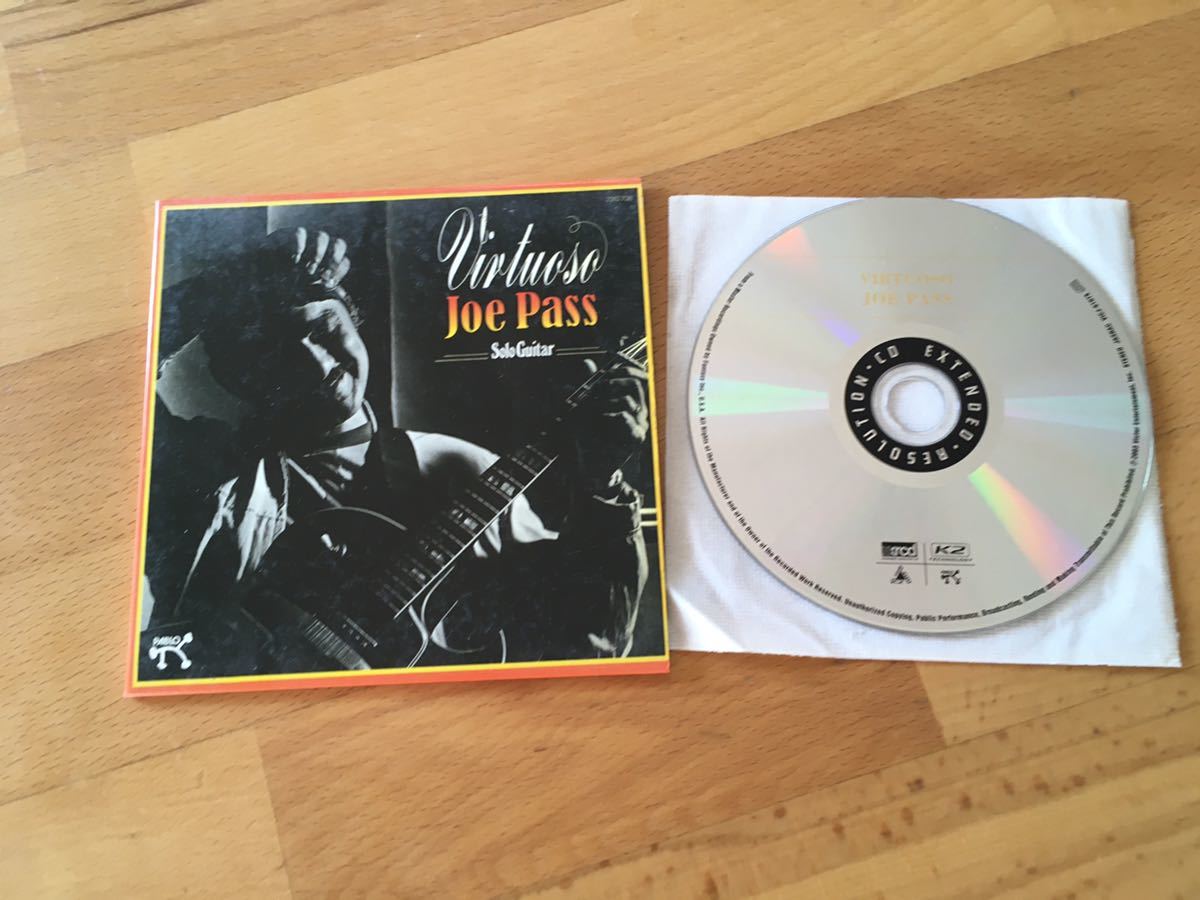 【XRCD】Joe Pass / Virtuoso / ジョー・パス (PABLO : VICJ-61078)紙ジャケ_画像1