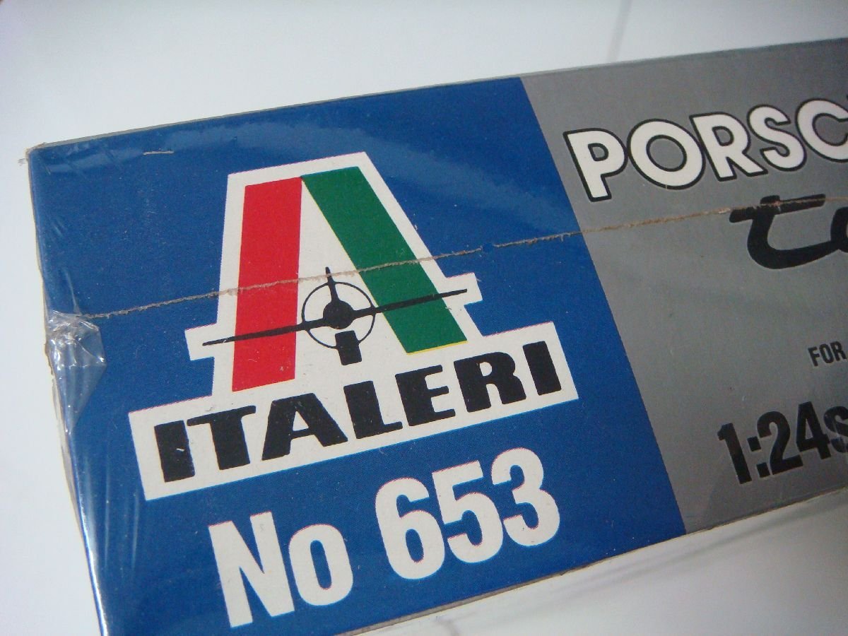 MB/H14JF-DA2 未開封 ITALERI No.653 PORSCHE 944 turbo 1/24 SCALE ポルシェ944ターボ プラモデル 当時物_画像6