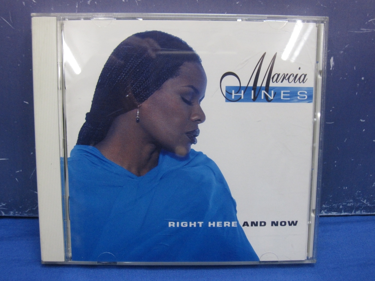 C12　マーシャ・ハインズ / ライト・ヒア・アンド・ナウ Marcia Hines 見本盤 CD_画像1