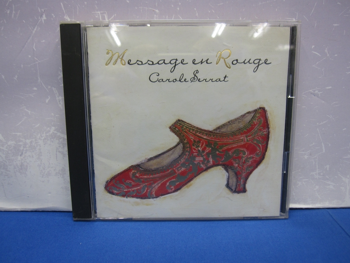 C12　MESSAGE EN ROUG / キャロル・セラ 見本盤 CD_画像1