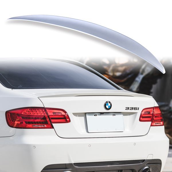 在庫有 純正色塗装込 BMW用 3シリーズ E92 P タイプ ABS製 トランクスポイラー リアスポイラー 色番号指定 YP-TS-27145_画像2