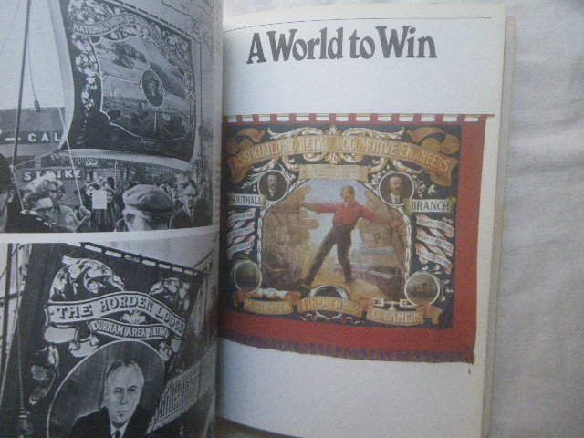 イギリス 労働組合運動 旗・バナー デザイン 洋書 Banner Bright John Gorman 労働者 シンボル・スローガン British Trade Union Movement_画像3