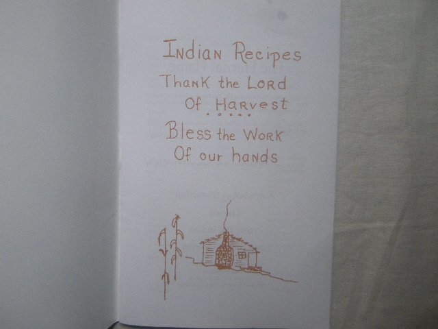 アメリカン・インディアン 料理 レシピ 洋書 Indian Cookin 1973年_画像2