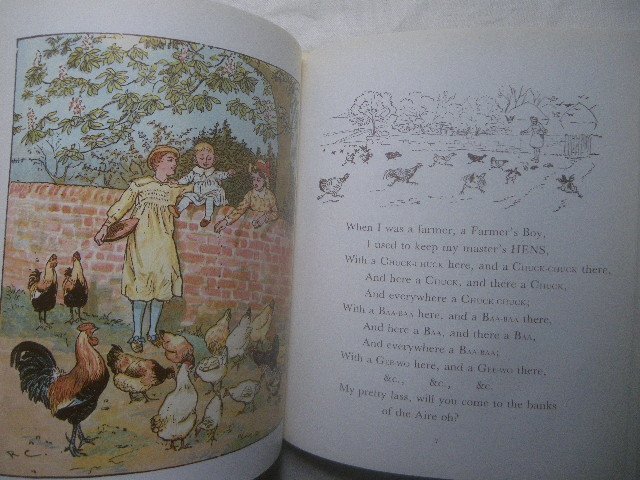  Land ruf* call te cot foreign book picture book Randolph Caldecott The Farmer\'s Boy 19 century. picture book 