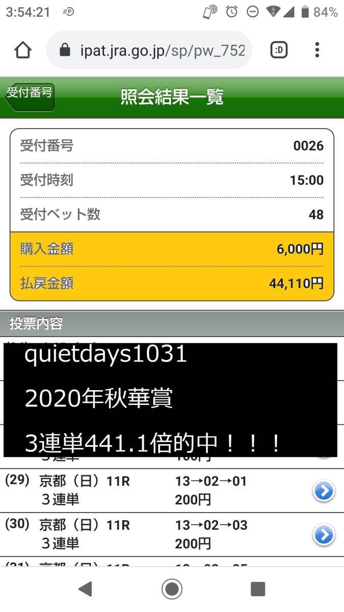 競馬予想【◎GⅡ 京都新聞杯提供】先週は天皇賞春239倍、青葉賞383倍ズバリ的中！東京開催絶好調！今年万馬券97本提供★5/4 土曜提供_画像8