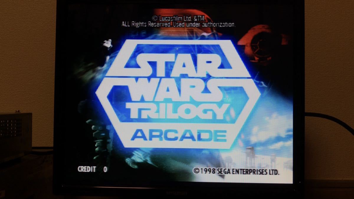 スターウォーズ トリロジーアーケード STAR WARS TRILOGY ARCADE [SEGA／MODEL3]