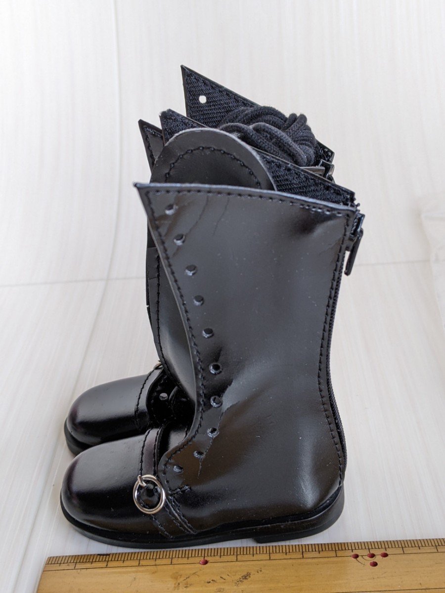  неиспользуемый  ,  ухудшение [качества]   есть 　SD  ботинки   черный 　 длинный   ботинки 　AJUMA PAMA  полиэтилен  кожа 