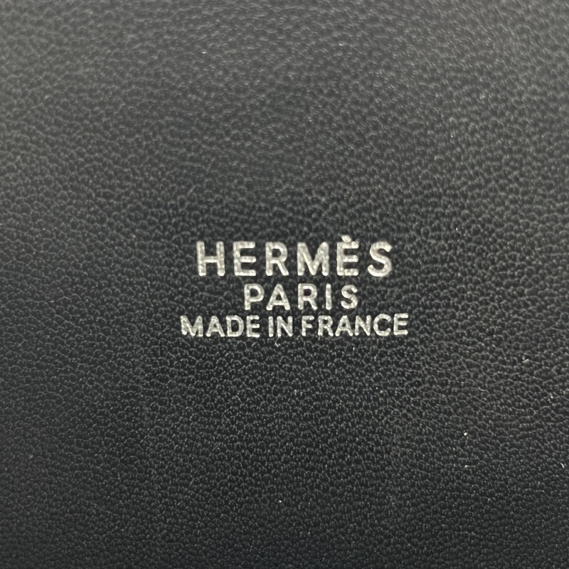 エルメス HERMES ボリード31 ボリード 31 バッグ トートバッグ ボックスカーフ ノワール ブラック 黒 シルバー金具_画像7