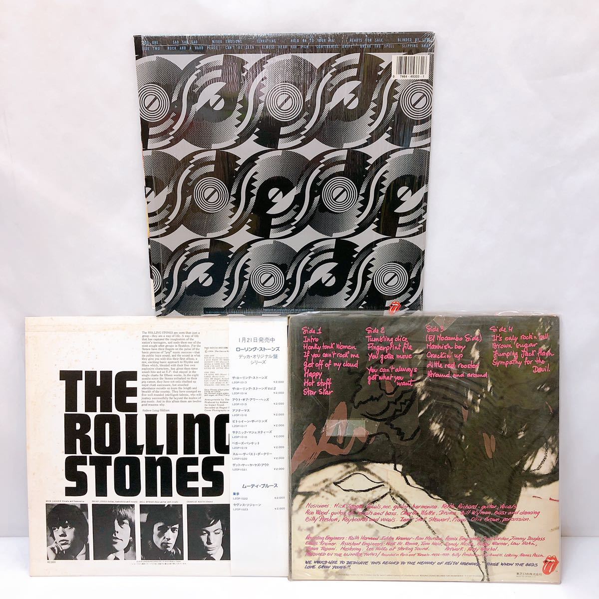 THE ROLLING STONES ザ ローリング ストーンズ LP レコード 3枚 まとめて セット 帯付有 ロック_画像2