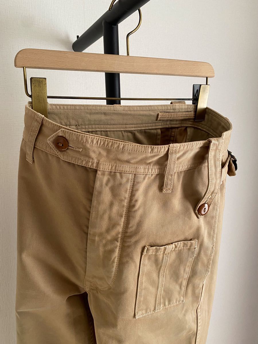 【名品】Nigel Cabourn BRITISH ARMY PANTS CHINO 28 ナイジェルケーボン ブリティッシュアミーパンツ チノ マロリージャケット カメラマン_画像1