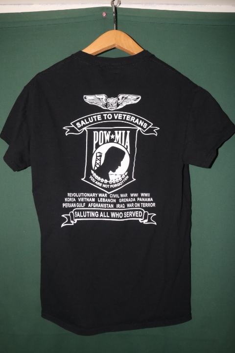 * sharing have special price * Okinawa the US armed forces ROLLING THUNDER HONOR THEIR SACRIFICE short sleeves print T-shirt S used inner training for etc. 