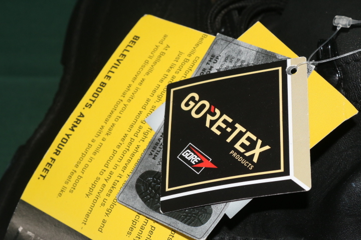 沖縄米軍実物 BELLEVILLE GORE-TEX 800ST ブラックカラー ブーツ 8.5R 26.5cm スチールトゥ 未使用 装備用 普段使用 作業用などにも_画像6