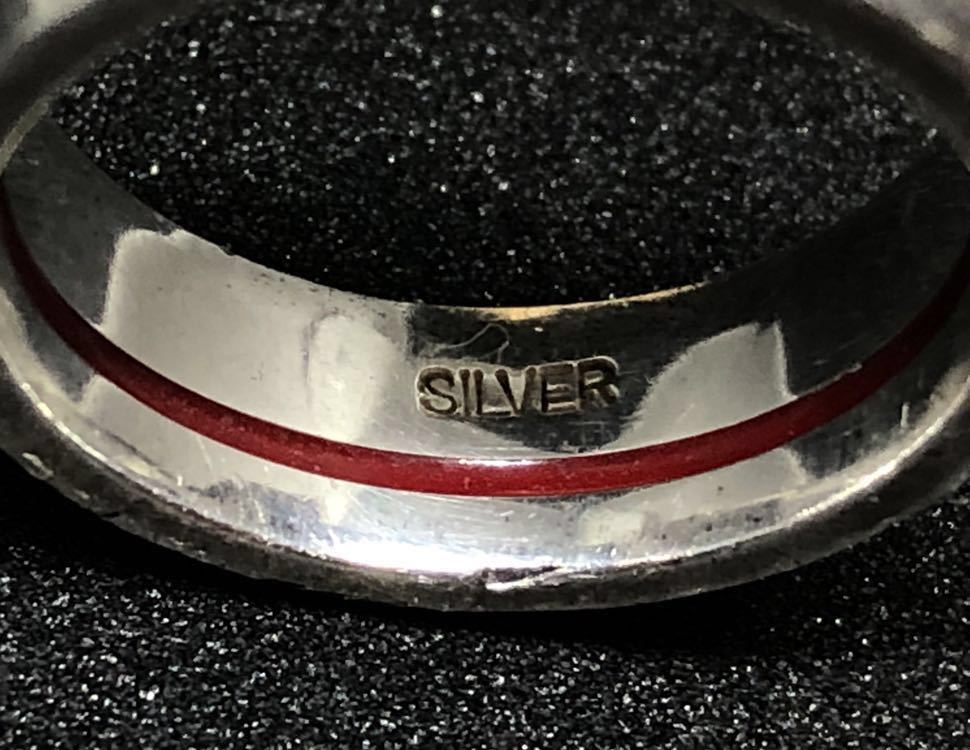 SILVER シルバー リング レディースアクセサリー 装飾品 服飾小物 中古品 約9号【4516】A_画像3