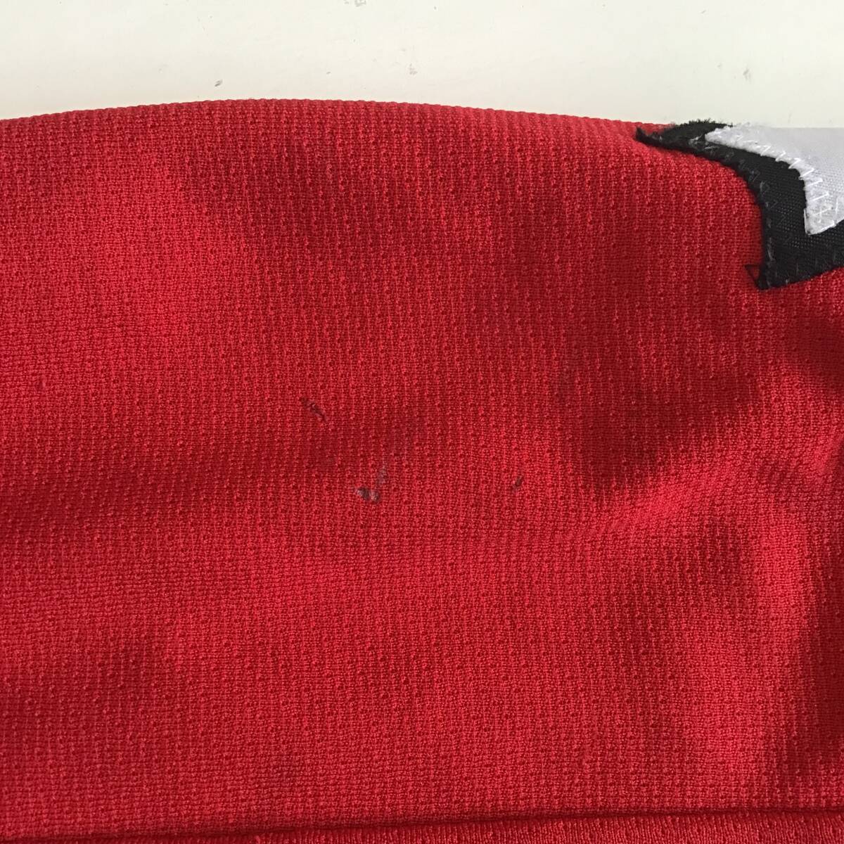 《 H 191》Athletic Knit スポーツウェア スポーツTシャツ ホッケー ユニフォーム XL 赤 1円スタート アメリカ古着 古着卸_画像4