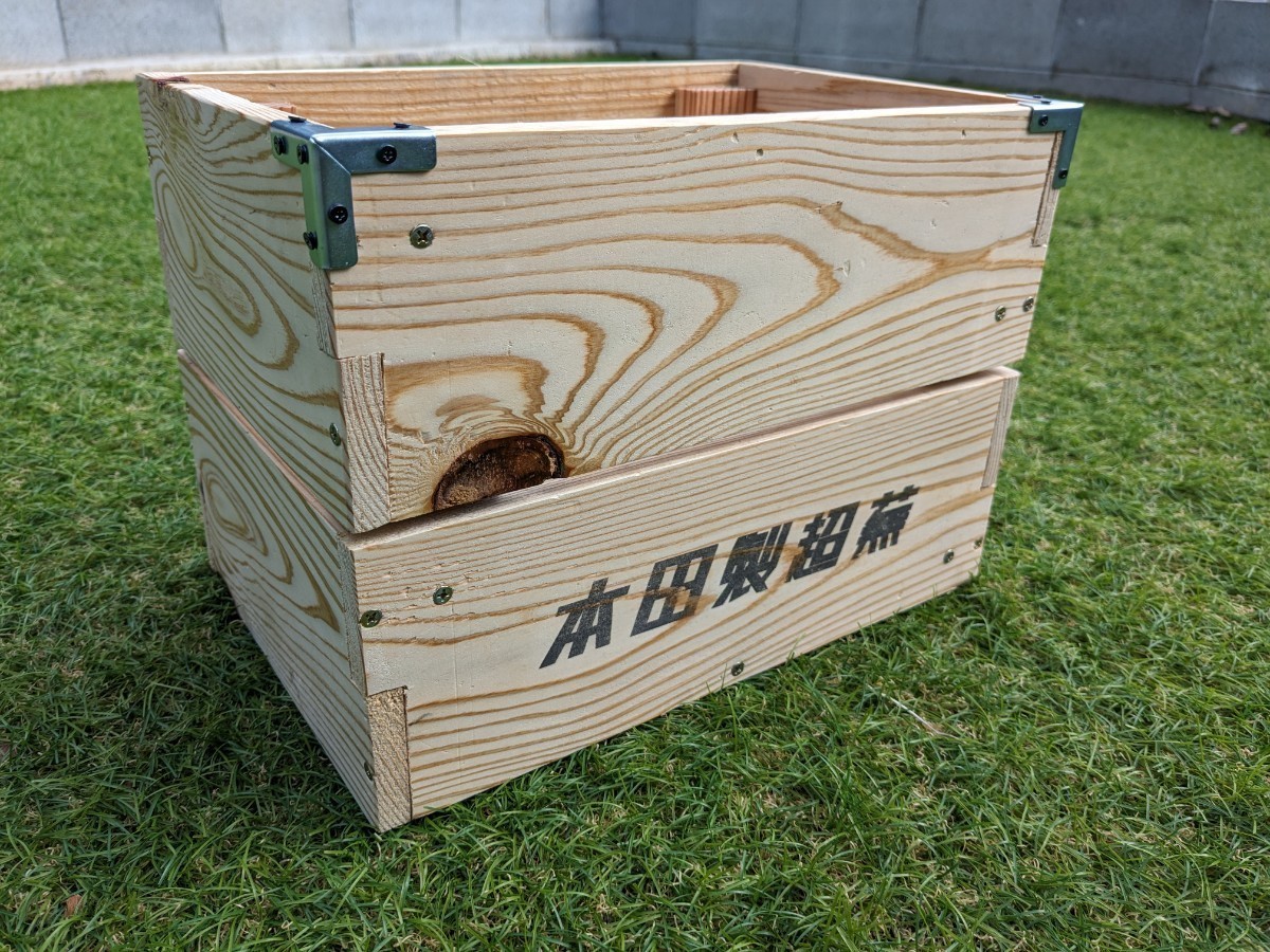  Honda Super Cub super cub front basket front basket tree box wooden domestic production material hand made goods storage interior natural material case also 