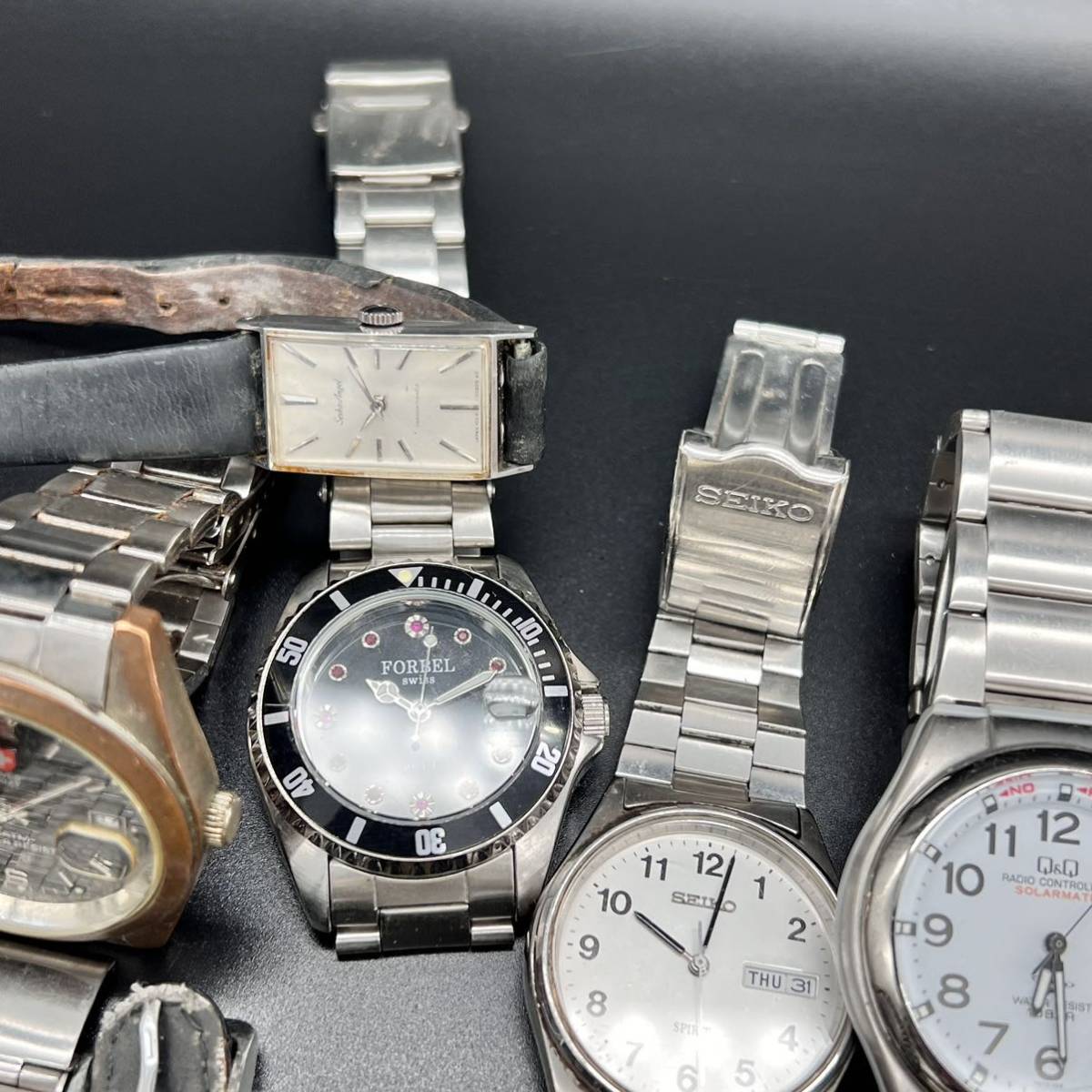 ジャンクまとめて19本腕時計SEIKO セイコーなどマイナーブランド ジャンクまとめて19本腕時計SEIKO セイコーなどマイナーブランド