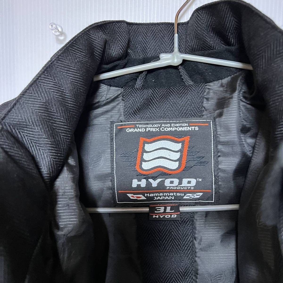 HYOD ヒョード ライディングジャケット ST-X サイズ3L ブラック バイクウェア D3O プロテクションジャケット y2-71_画像9