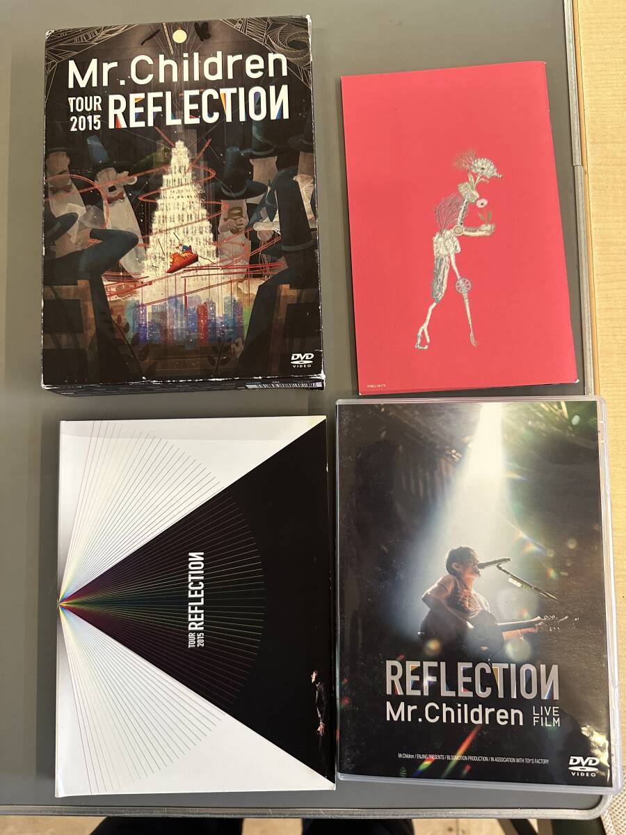 DVD3枚組 REFLECTION Live & Film Mr.Children DVD TOUR 2015 LIVE FILM ミスチル 桜井和寿 桜井 和寿 ミスターチルドレン 口笛 HANABI