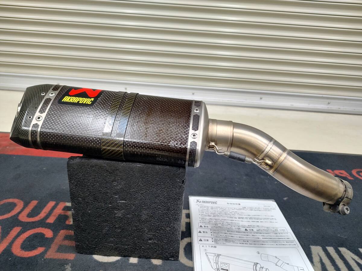 □政府認証□CBR250RR 17-23 MC51 AKRAPOVIC 製スリップオンマフラー　　アクラポビッチ　2BK-MC51　8BK-MC51_画像8