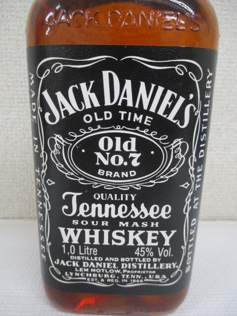 ∝ 84 古酒 JACK DANIEL’S OLD TIME Old NO.7 BRAND ジャックダニエル テネシー ウイスキー 検：バーボン 未開栓_画像3