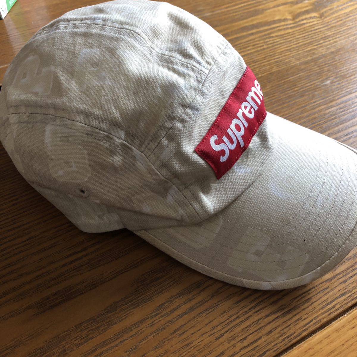 Supreme 20AW Blocks Camp Cap シュプリーム ベージュ キャンプ キャップ _画像3