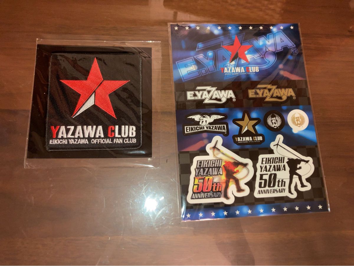 矢沢永吉 ステッカー ワッペン ファンクラブ特典|Yahoo!フリマ(旧