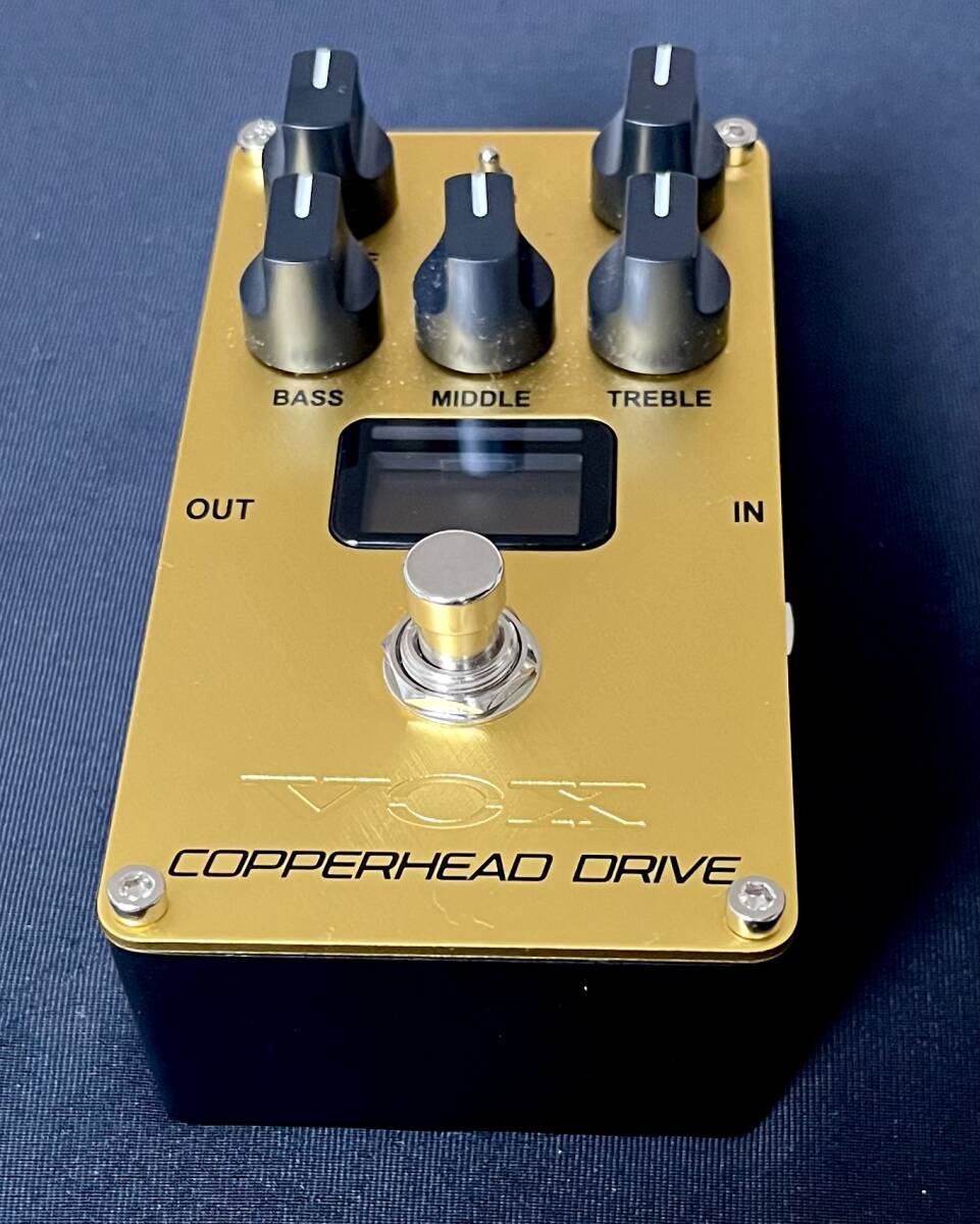 ★VOXオーバードライブ☆ VALVENERGY COPPERHEAD DRIVE☆美品 元箱 取説付★_画像1