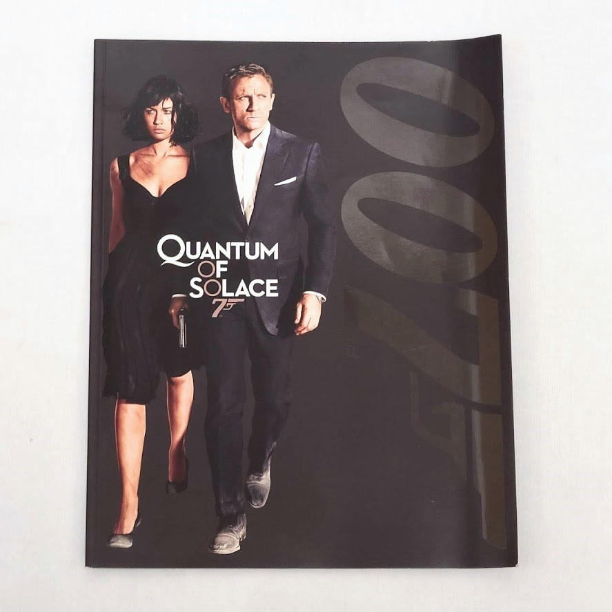 【17972-02】★2冊セット★ 映画 パンフレット 007 ROYALE QUANTUM OF SOLACE ジェームズボンド ダニエル・クレイグ 当時物 レア 希少 洋画_画像3