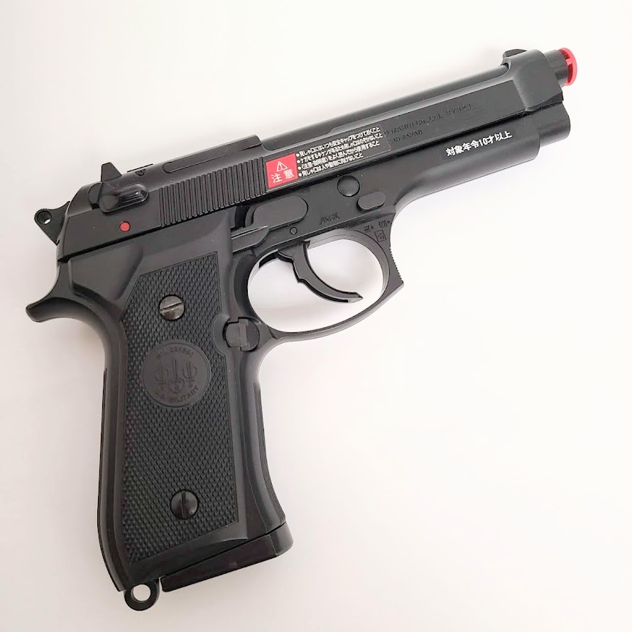 【18110】TOKYO MARUI 東京マルイ No.17 M92F ミリタリーモデル エアガン エアソフトガン MILITARY ホップアップ 日本製 BB弾オマケ付き_画像4