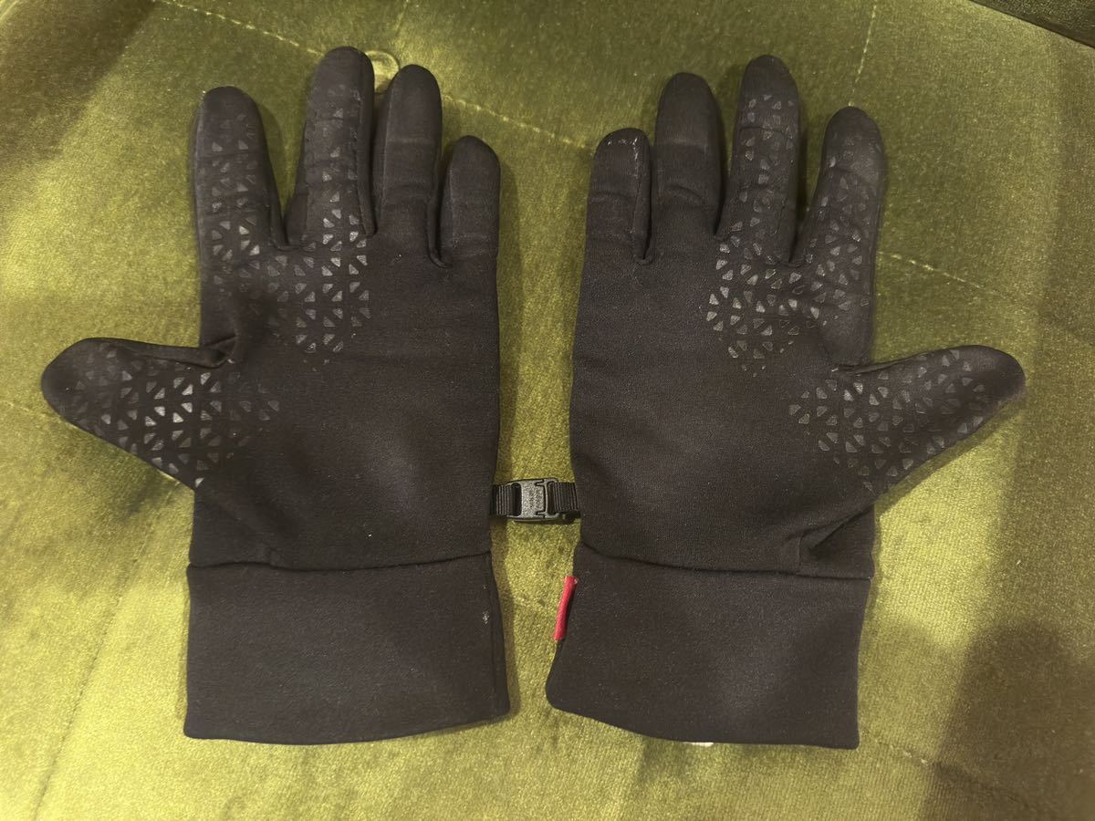 [ 正規品 サイズM 黒 ] SUPREME × THE NORTH FACE 2014AW Bandana ETIP Glove 手袋 グローブ M black シュプリーム ノースフェイス_画像2