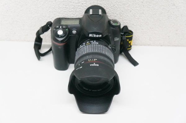 Nikon ニコン D50 ＆ シグマ 18-200mm f/3.5-6.3 DC 一眼レフデジタルカメラ A124_画像4