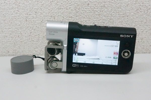 SONY HDR-MV1 ミュージックビデオレコーダー デジタル 非圧縮リニアPCMサウンド 広角レンズ搭載/WiFi機能/NFC搭載 A151_画像2
