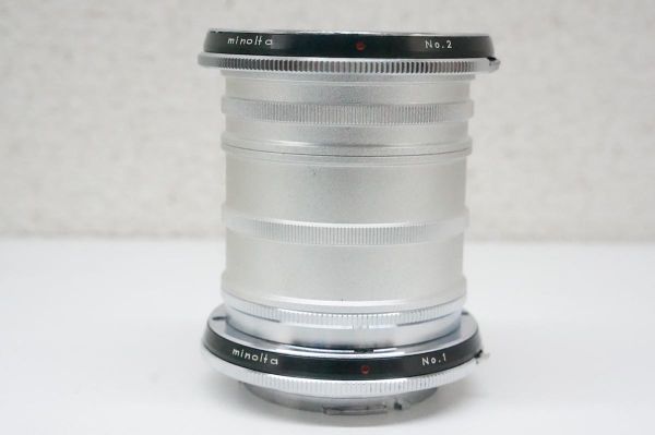 minolta EXTENSION TUBE ミノルタ SR用 中間リング セット エクステンションチューブ A156の画像6