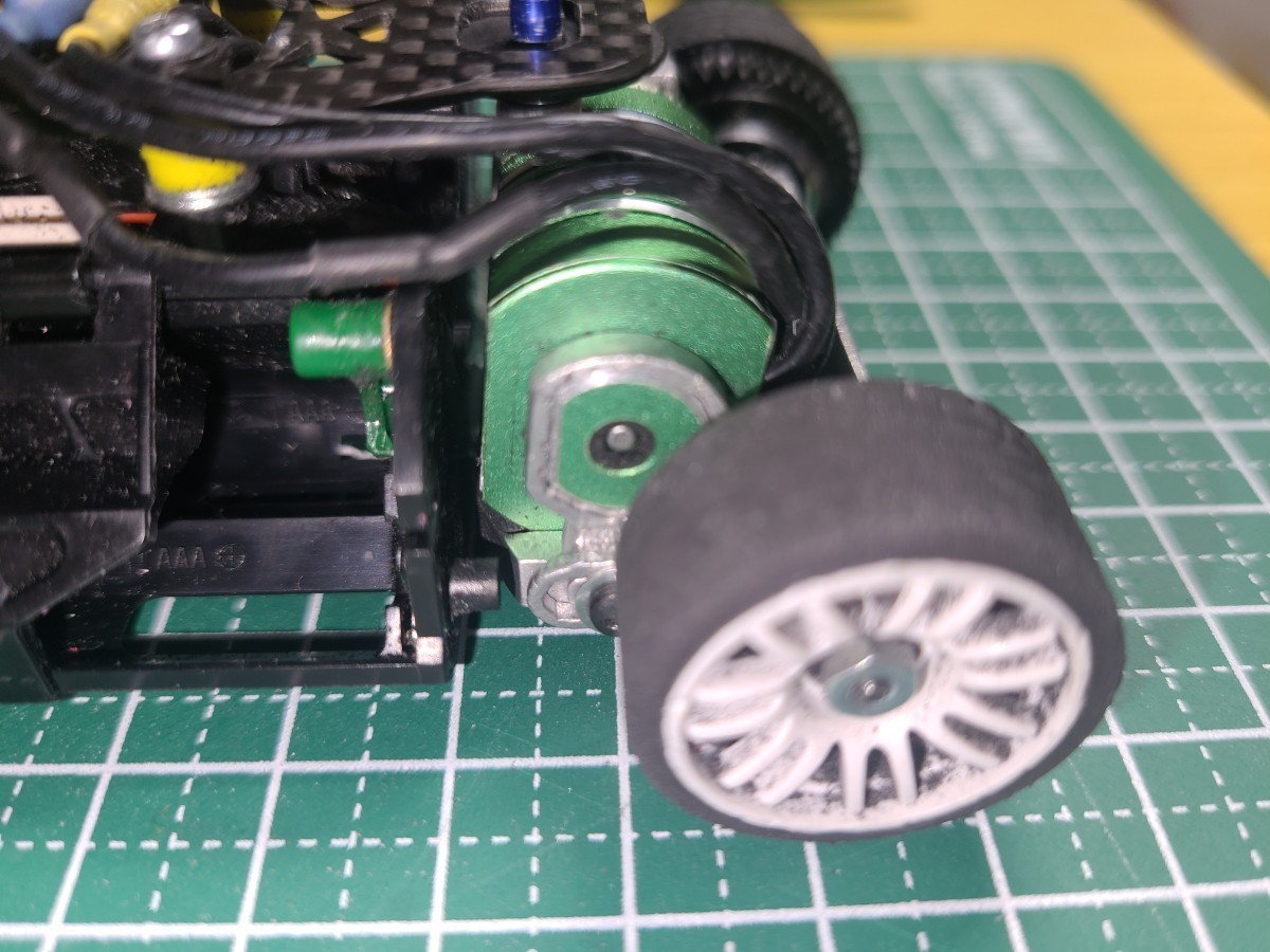 ミニッツレーサー ボディ、ホイール、ボディマウント Mini-Z RWD】90mmホイールベース用 アルミMMモーターマウント