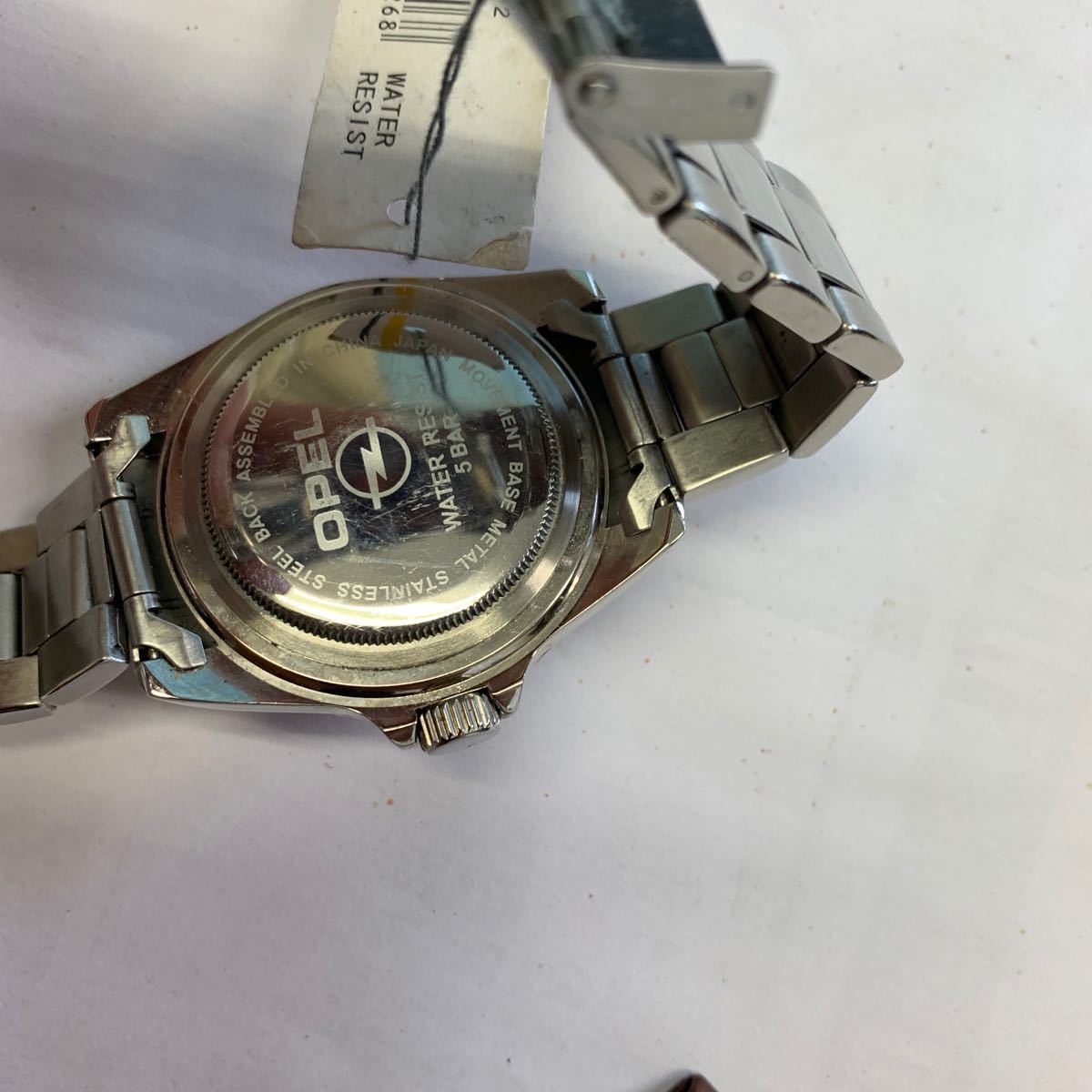 腕時計 オペル プロマスター 稼働中 稼働品 OPEL メンズ 美品 クォーツ腕時計の画像9
