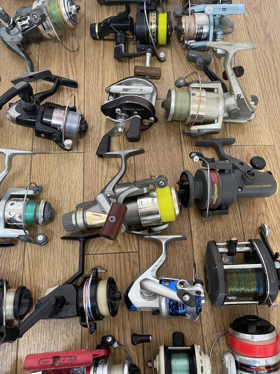 釣具 リール Daiwa　SHIMANO　いろいろ　54個　ジャンク_画像9