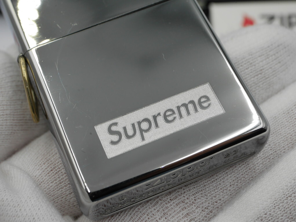 Yahoo!オークション - 中古キレイ Zippo×Supreme チェーンジッポ Yahoo!オークション - 中古キレイ Zippo×Supreme チェーンジッポ