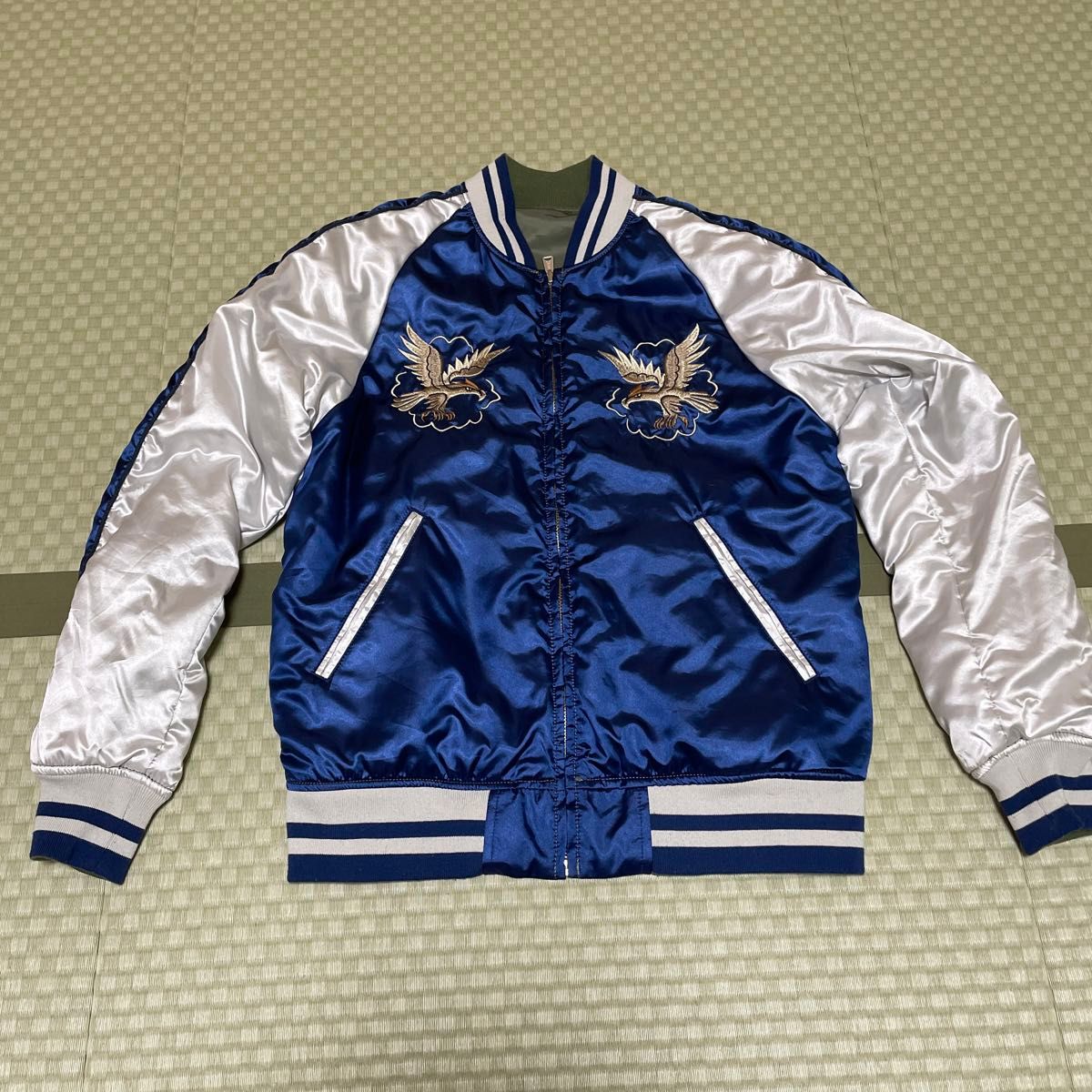 ALPHA INDUSTRIES ブルー MA-1 リバーシブル スカジャン|Yahoo ALPHA INDUSTRIES ブルー MA-1 リバーシブル スカジャン|Yahoo