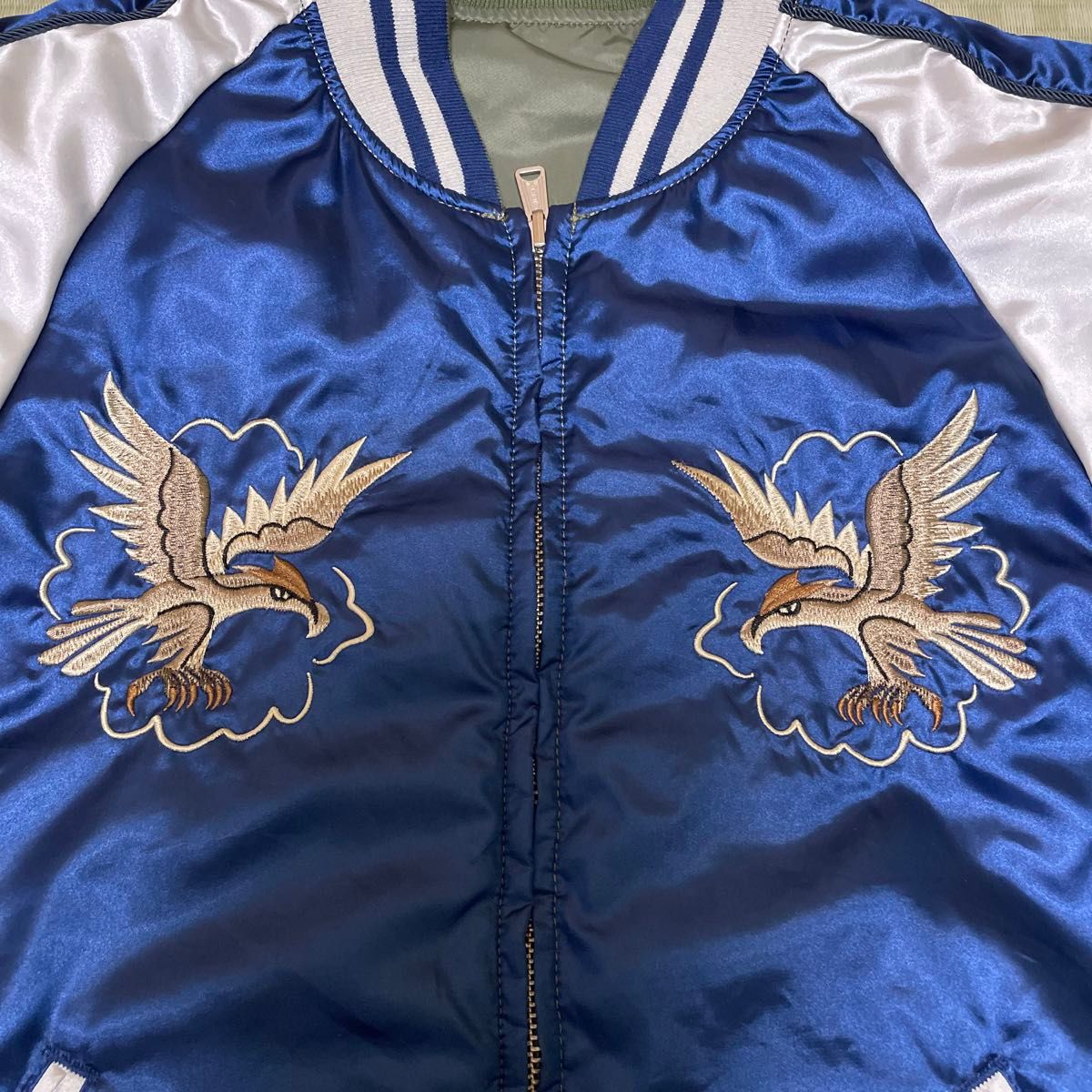 ALPHA INDUSTRIES ブルー MA-1 リバーシブル スカジャン|Yahoo ALPHA INDUSTRIES ブルー MA-1 リバーシブル スカジャン|Yahoo