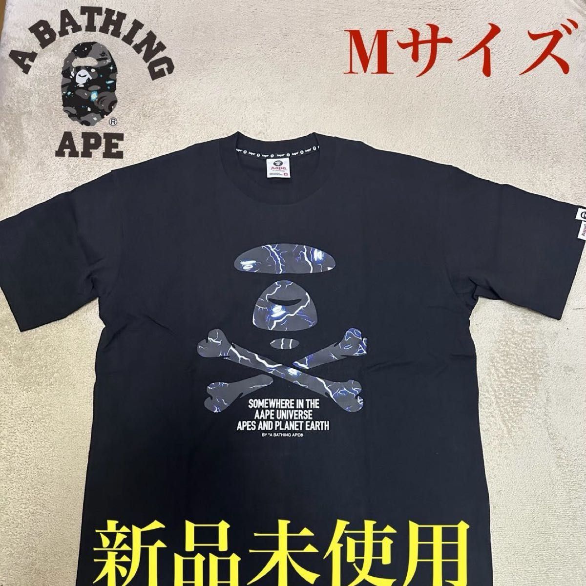 A bathing ape ア ベイシング エイプ Tシャツ ブラック Mサイズ