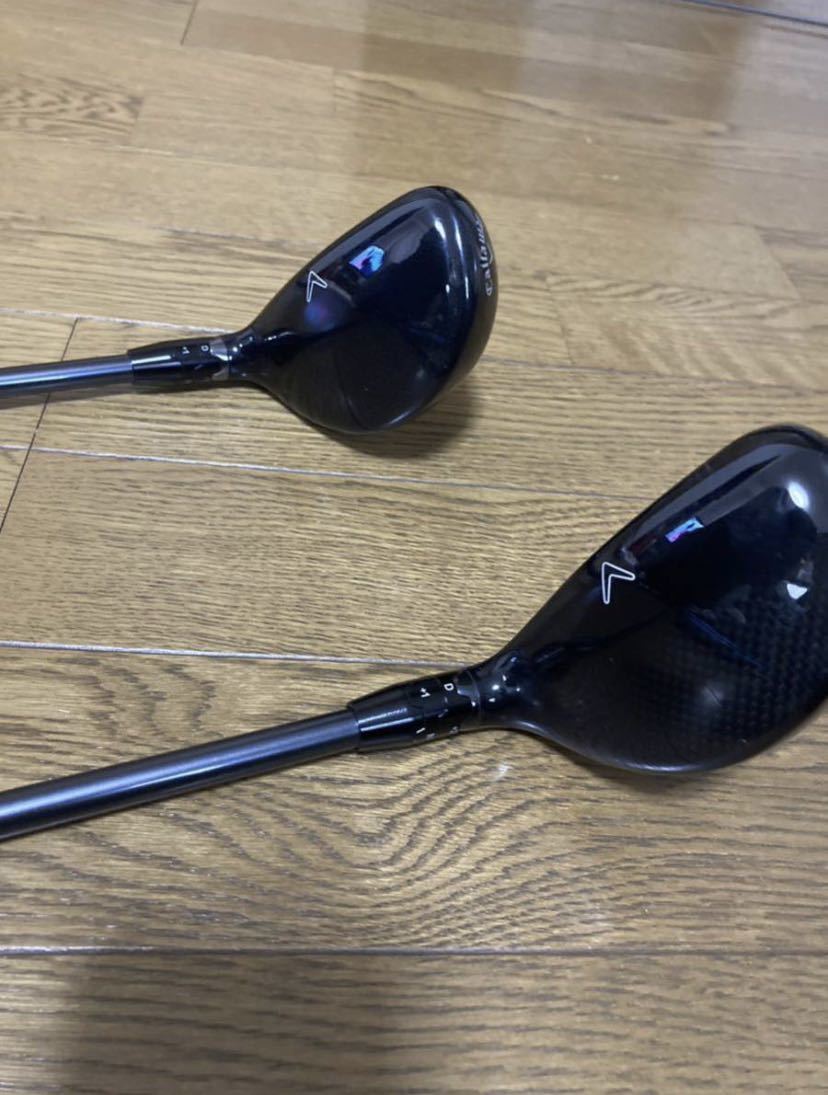 美品　Callaway エピック スーパー ハイブリッド 4H 5H R Diamana 2本セット_画像3