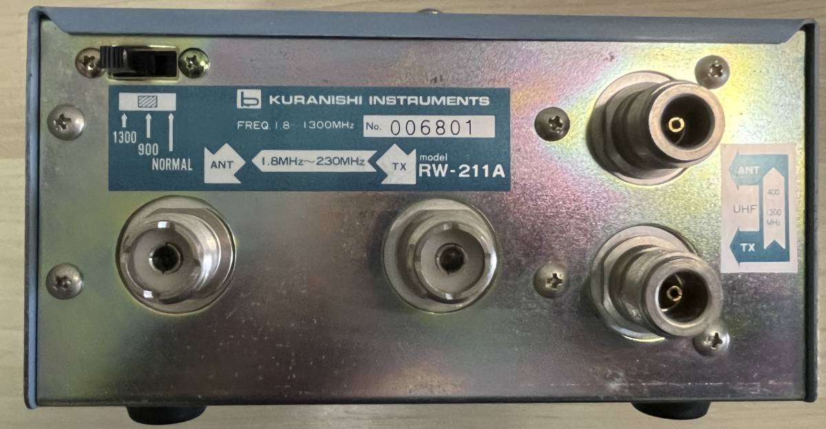 KURANISHI SWR & WATTMETER RW-211A + DUMMY LOAD_画像5