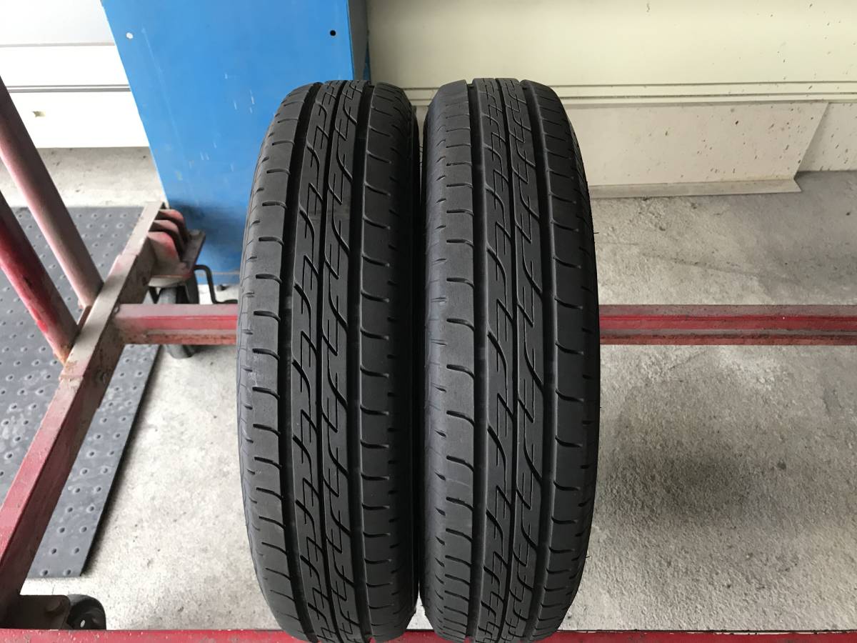 145/80R13 75S 2021年製 【9.0分山】 ブリヂストン BRIDGESTONE NEXTRY ECOPIa 2本セット♪ _画像1