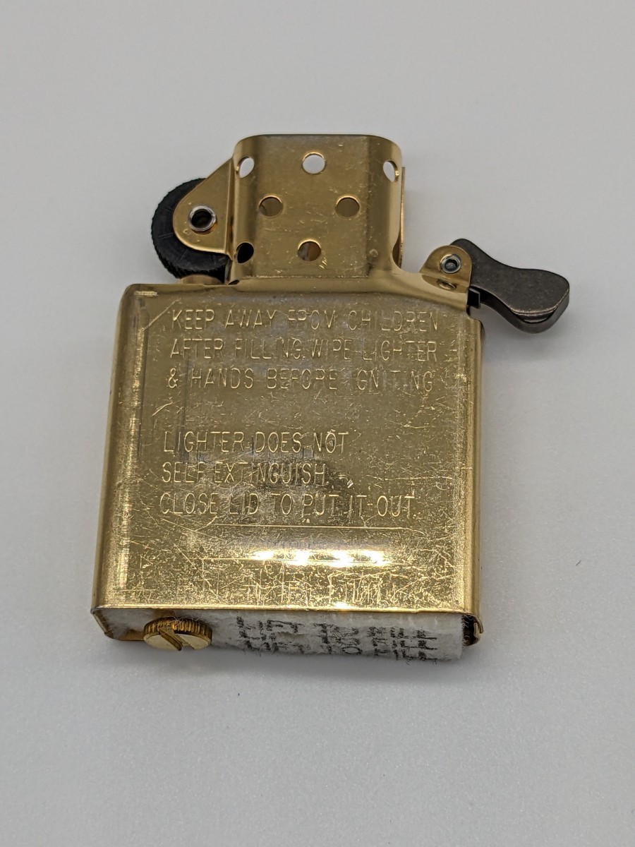 【1円～!!】未使用 Zippo ジッポ 1941レプリカ ゴールド 2008年製_画像6