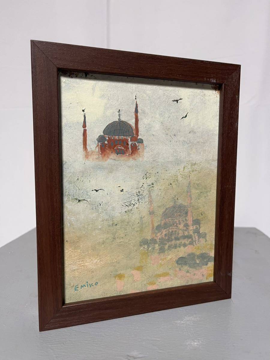 内野隆文　抽象画　絵画　F0号　アート作品　現代美術　キャンバス　厚塗り　真作 内野隆文抽象画絵画F0号アート作品現代美術キャンバス厚塗り真作