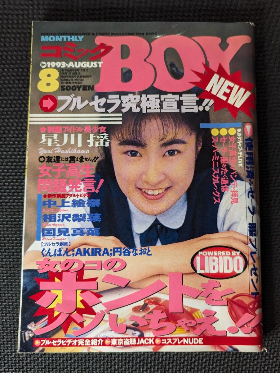 2冊セット コミックBOY 1993年7・8月号 日本出版社 A5判 まとめ 2冊セット コミックBOY 1993年7・8月号 日本出版社 A5判 まとめ