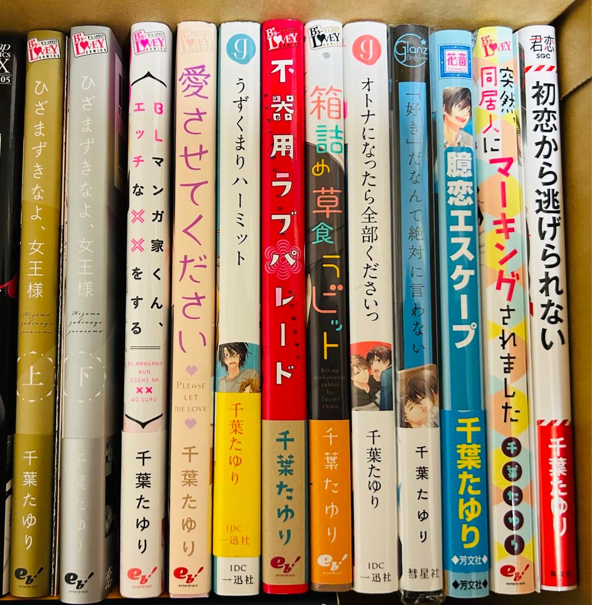 BLコミックまとめ売り⑤ あずみ京平 天禅桃子 千葉たゆり さちも 雨宮かよう やまねあやの ずんだ餅粉 山本ティナ 他